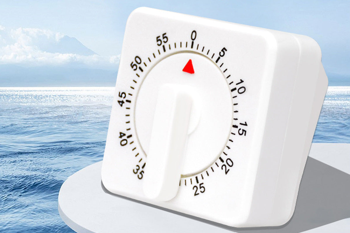 Mechanical Kitchen Timer Battery-Free Countdown Timer for Cooking Studying