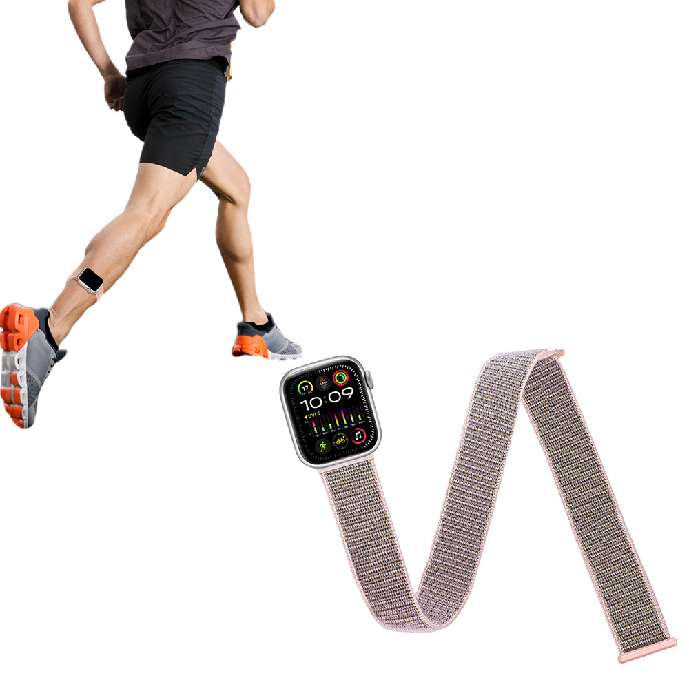Adjustable Arm Ankle Band Strap for Apple Watch 38mm to 49mm