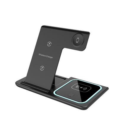 3-in-1 15W Wireless Fast Charging Station for iPhone/Apple Watch/AirPods