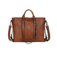 PU Leather Women's Tote Handbag for Work and Travel
