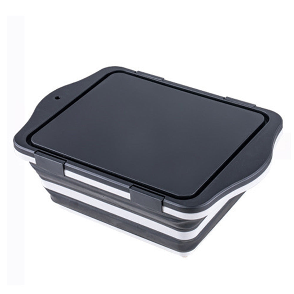 3 in 1 Foldable Cutting Board Colander and Food Prep Container