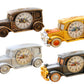 Vintage Car Retro Desk Clock Analog Digital Timepiece for Home and Office