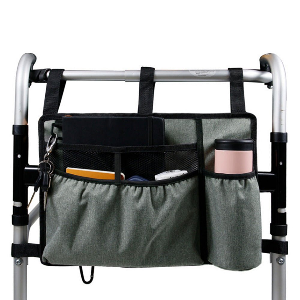 Premium Walker Storage Bag with Multiple Pockets