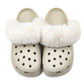 Fleeced Liner Inserts for Crocs Warm Fuzzy Replacement Insoles for Winter