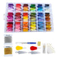 108 Color Friendship Bracelet String Kit with Tools Embroidery Floss Set for DIY Embroidery