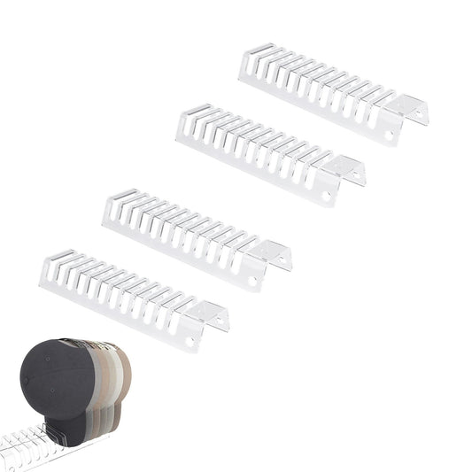 4Pcs Acrylic Baseball Cap Storage Rack