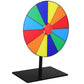 12-Slot 20cm Lucky Prize Wheel Tabletop Spin Game for Party Events and Raffles