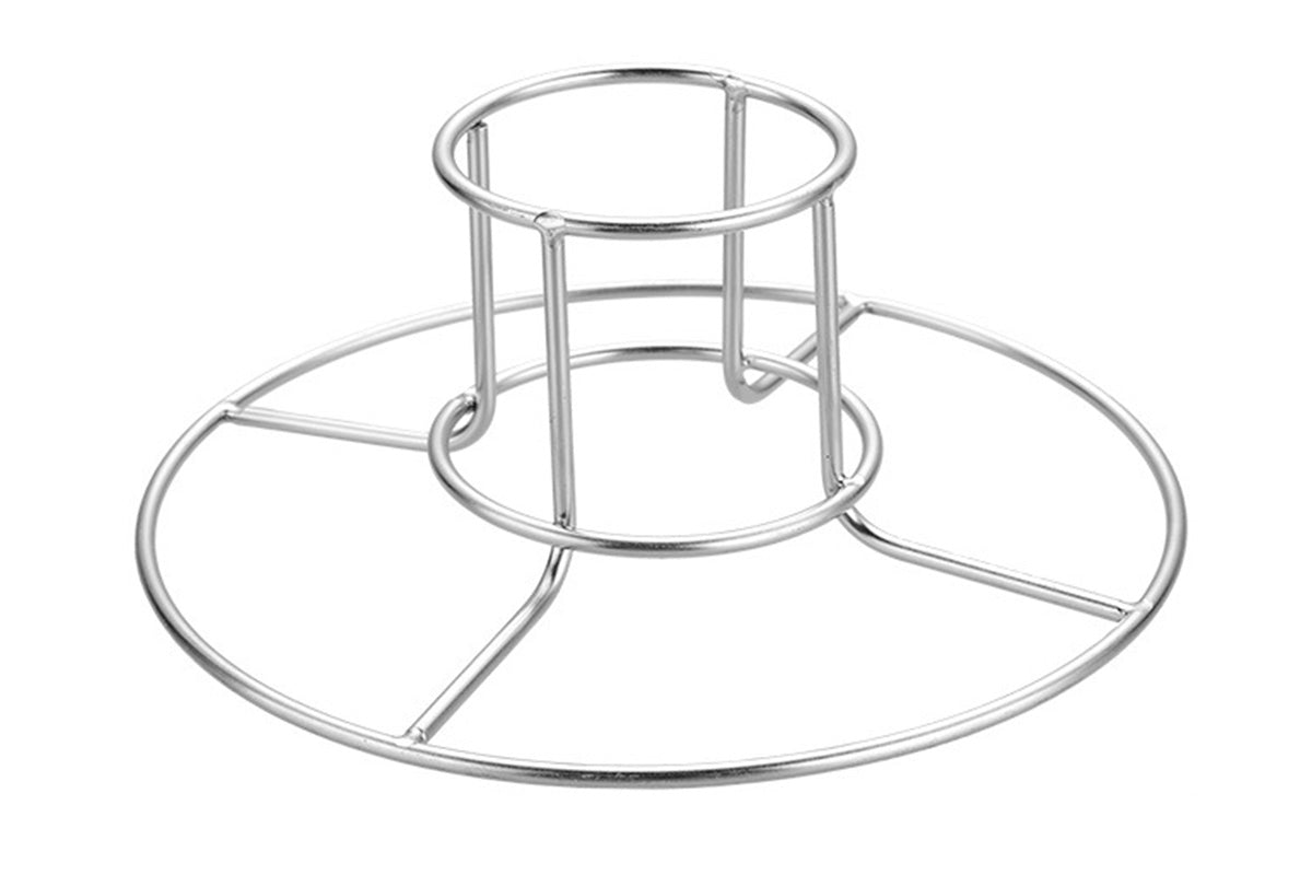 Beer Can Chicken Holder Stainless Steel Beer Chicken Stand With Handle For Grill And Smoker
