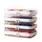 4Pcs Large Clear Hard Shell Zipper Case Makeup Organiser Toy Storage Bag
