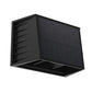 Solar Wall Light 0 to 120 Degree Adjustable Beam Angle for Garden Patio Outdoor Lighting