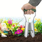 Garden Bulb Planter Tool with Depth Markers for Transplanting and Seedling Removal