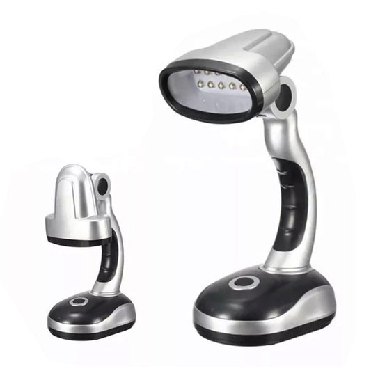 12 Bulb LED Portable Desk Lamp Computer Bedside Table Camping Light