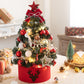 60cm Mini Desktop Christmas Tree with LED Lights Tabletop Ornament