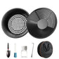 7 Piece Black Gold Panning Prospecting Kit with Pan Shovel Vial and Bag