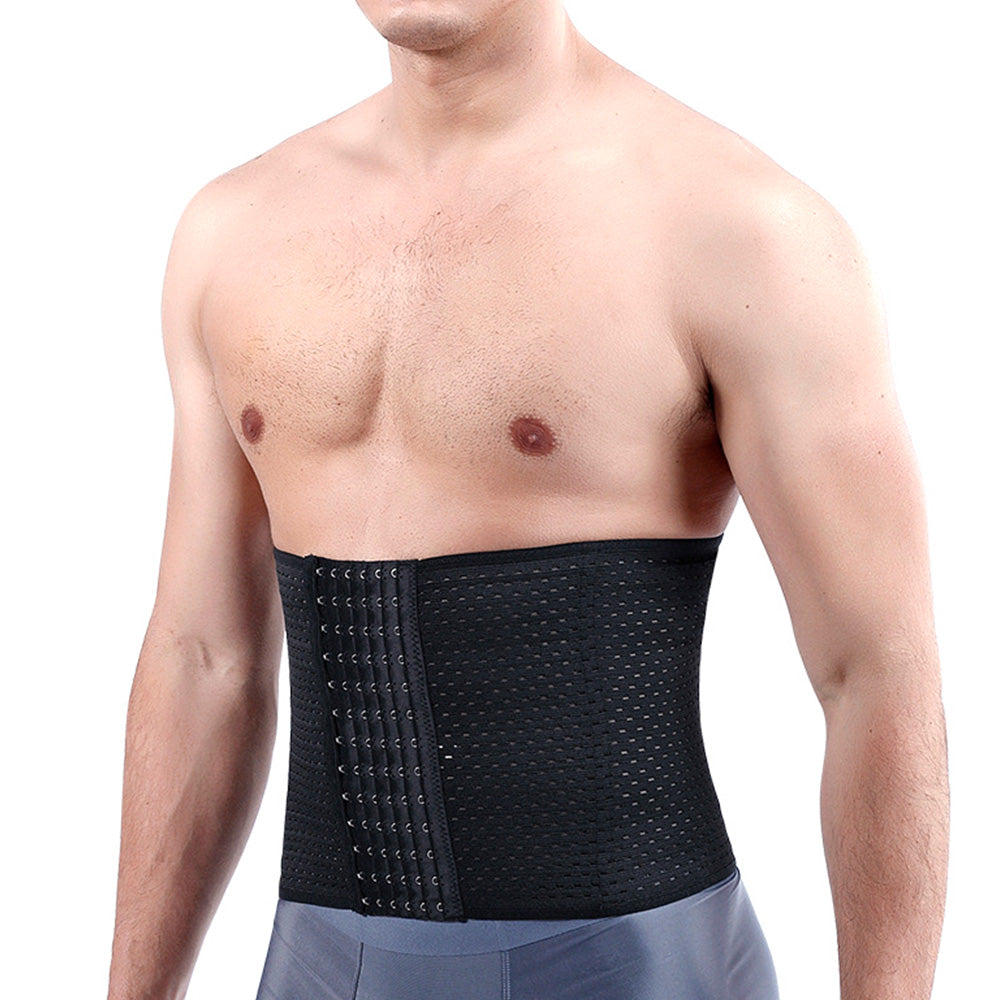 Waist Trainer For Men Waist Trimmer Tummy Shapewear Slimming Girdle Back Support