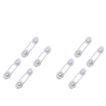 8Pcs Self-Adhesive Kids Home Security Cabinet Door Locks