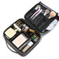Checkered Makeup Bag Travel Cosmetic Bags Adjustable Partition Toiletry Organizer