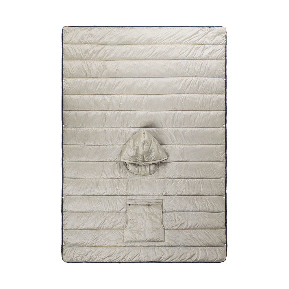 Camp Thermal Poncho Sleeping Bag Wearable Hooded Blanket