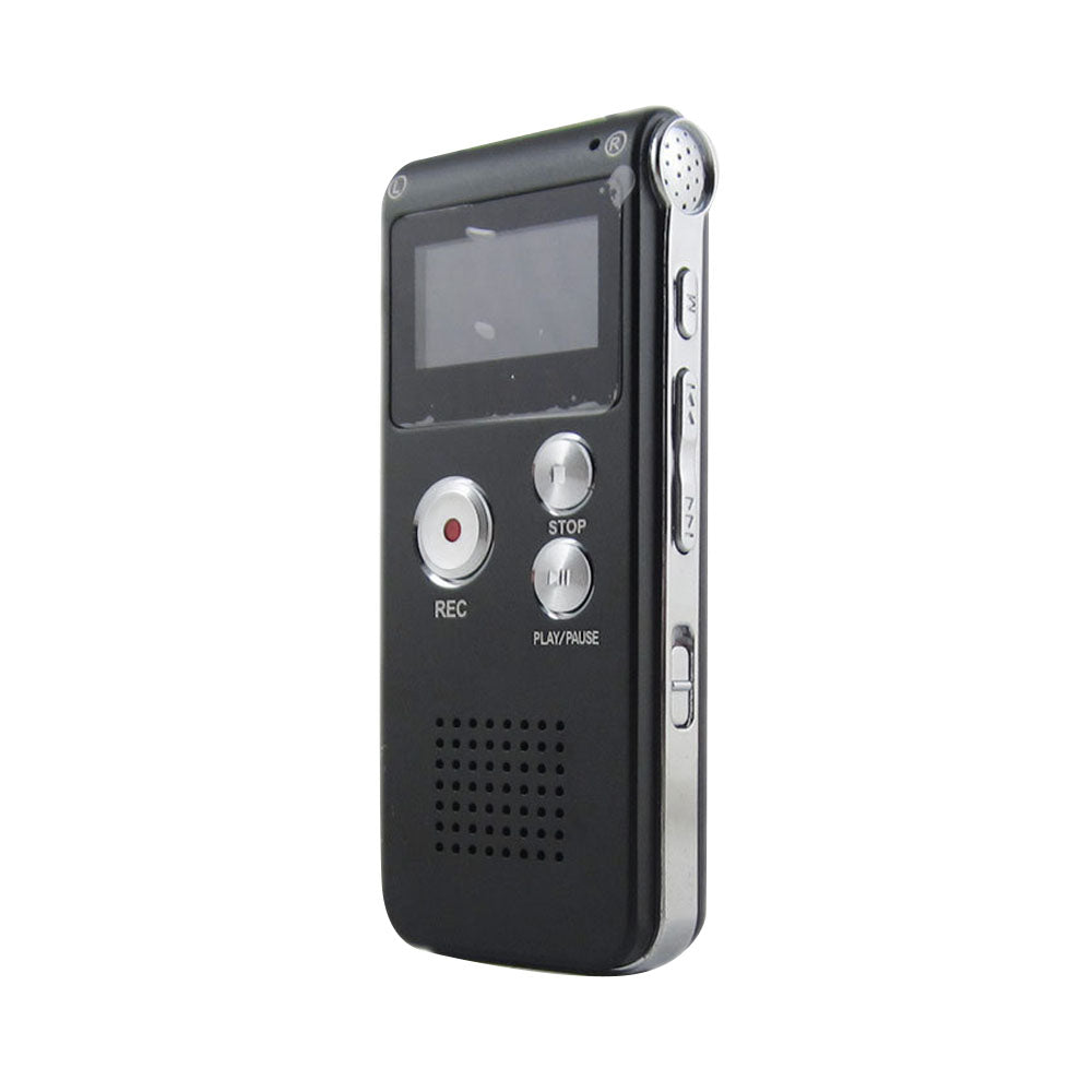 8GB Digital Voice Recorder USB Rechargeable Dictaphone with Playback for Lectures