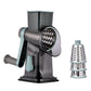 Rotary Vegetable Chopper 3-Blade Cylinder Hand-Cranked Slicer Shredder Grater