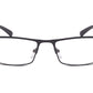 Rectangular Blue Light Blocking Reading Glasses for Seniors Comfortable Eye Protection