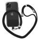 2Pcs Mobile Phone Lanyard Adjustable Anti-lost Patch Neck Holder