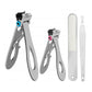 4Pcs Nail Clippers with Nail File Dead Skin Removal