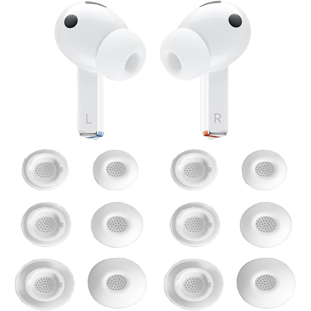 12Pcs Silicone Ear Tips for Samsung Galaxy Buds3 Pro Replacement Earbud Covers