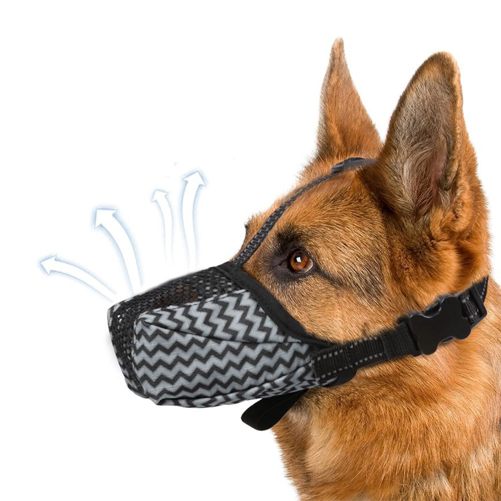 Breathable Dog Muzzle for Medium Large Sized Dog