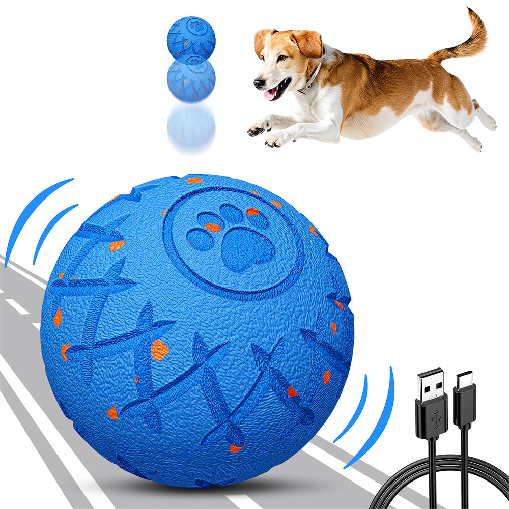 3 Mode Automatic Moving Rotating Dog Toy Ball for Medium and Large Dogs