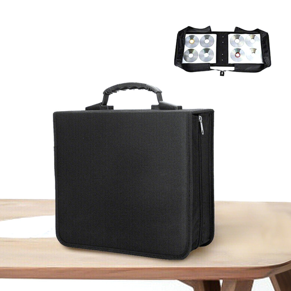 CD DVD Disc Storage Case Bag 520 Capacity Oxford Fabric