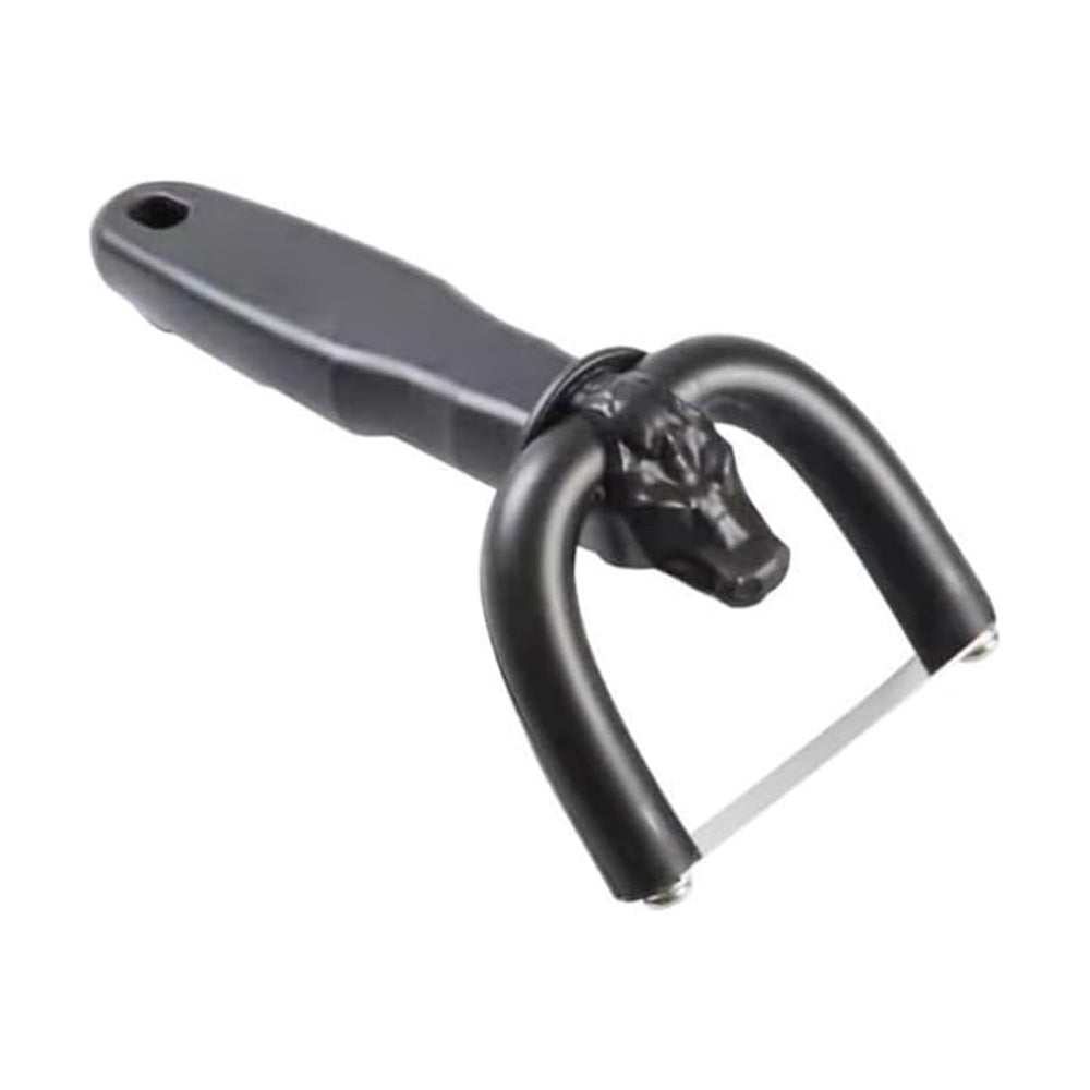 Black Bull Shape Handheld Fat Trimmer And Meat Cutter For Kitchen BBQ