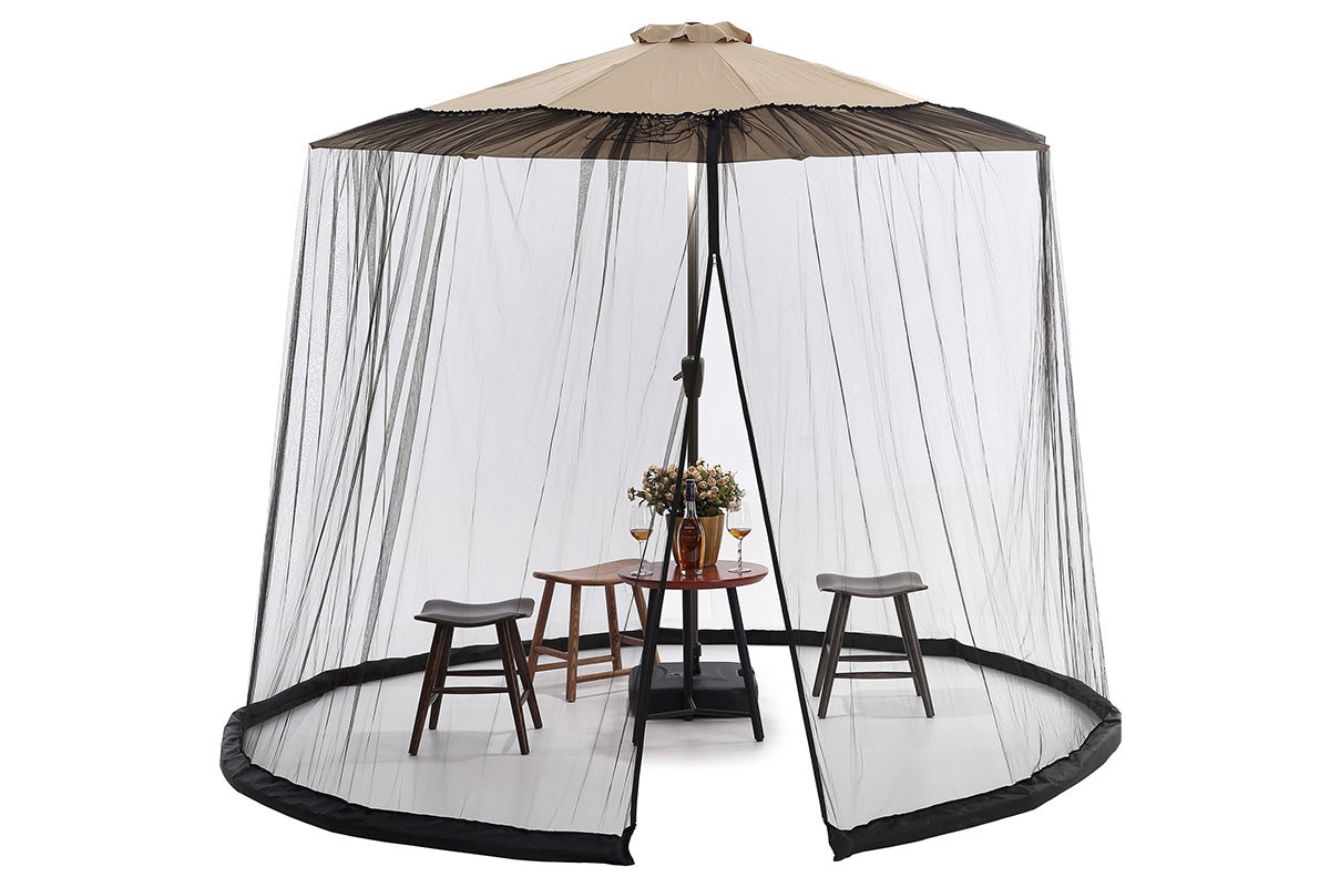 Patio Umbrella Mosquito Net Universal Canopy Umbrella Mosquito Netting