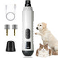 Electric Pet Nail Grinder for Dogs Cats with 5 Speeds LED Light