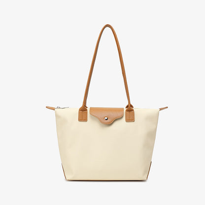 Stylish Waterproof PU Tote Bag for Women Shoulder Handbag with Top Handle