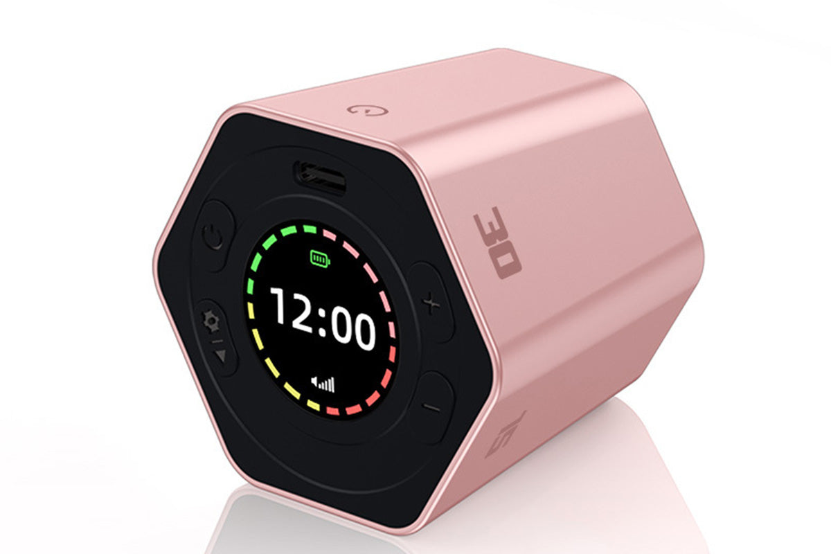 Cube Timer Visual Focus Rotating Timer with Vibration Adjustable Volume Custom Countdown