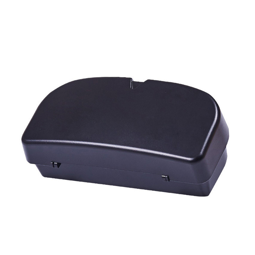 Car Sunglasses Card Storage Box with Clip for Auto Visor