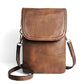 PU Leather Women Crossbody Bag Adjustable Strap Small Cell Phone Purse