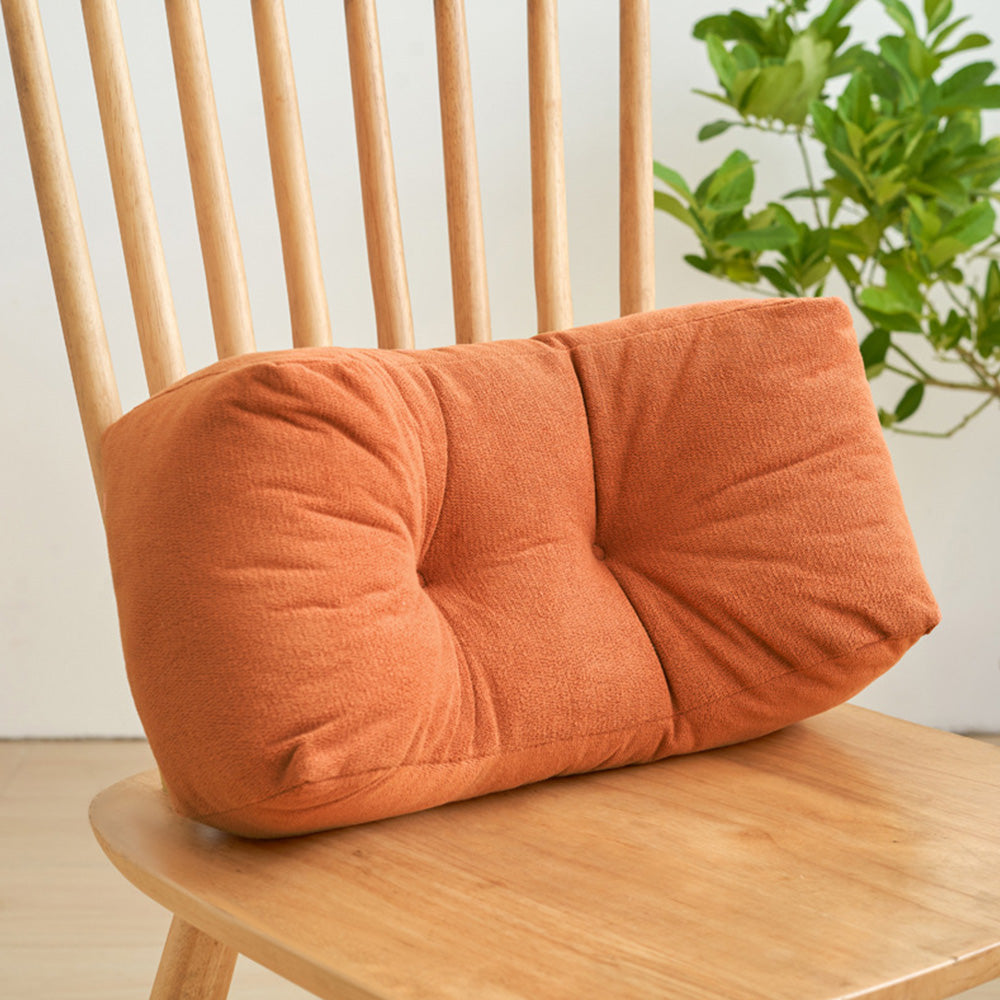 Lumbar Support Pillow PP Cotton Low Back Pillow Office Chair Lumbar Cushion