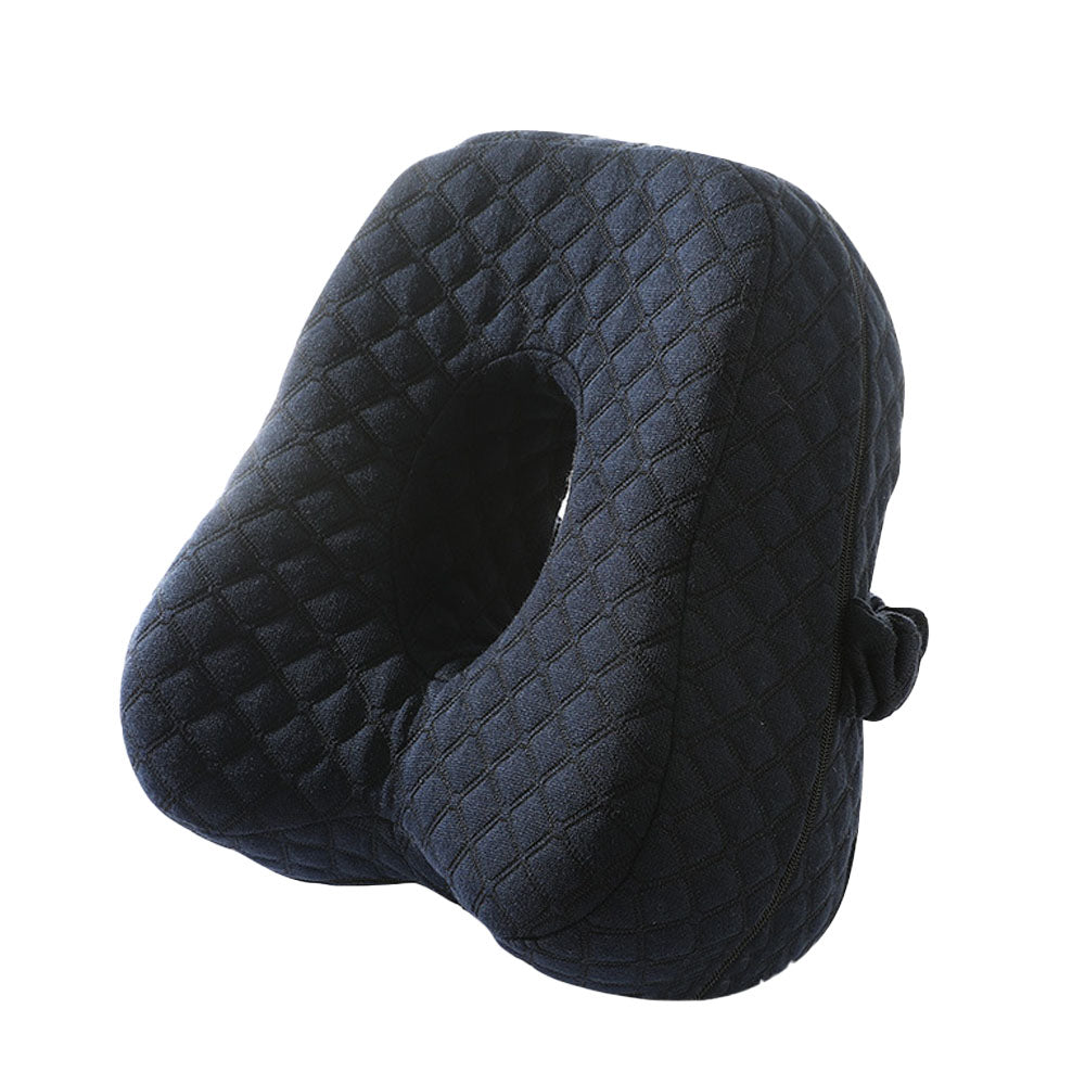 Knee Pillow Memory Foam Leg Pillow with Straps Side Sleeping Leg Pillow