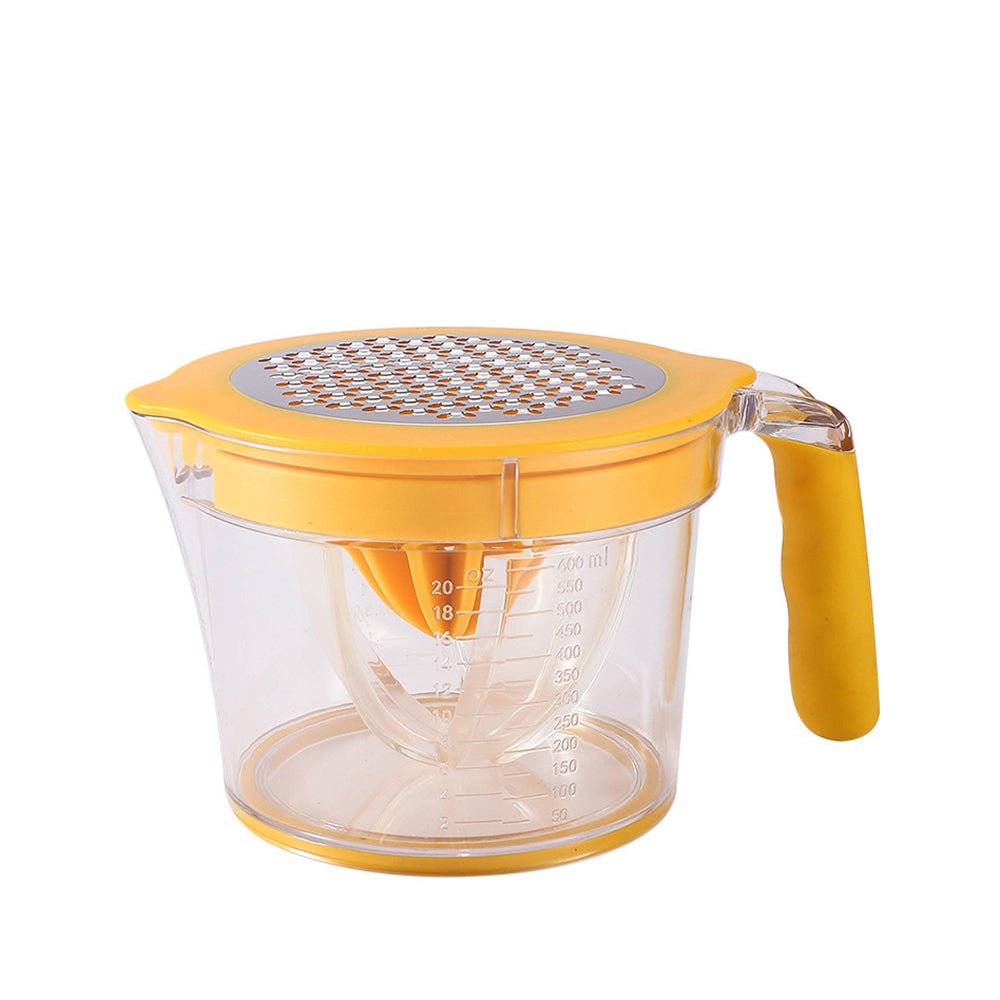 4-in-1 Citrus Squeezer Multifunctional Manual Juicer Measuring Cup