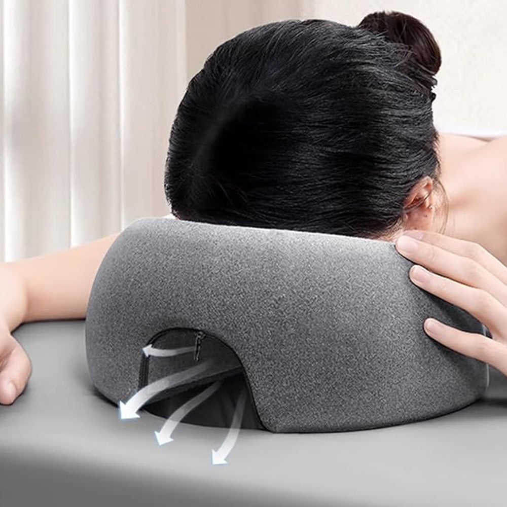 Face Down Pillows Massage Pillow For Bed Headrest Prone Down Sleeping