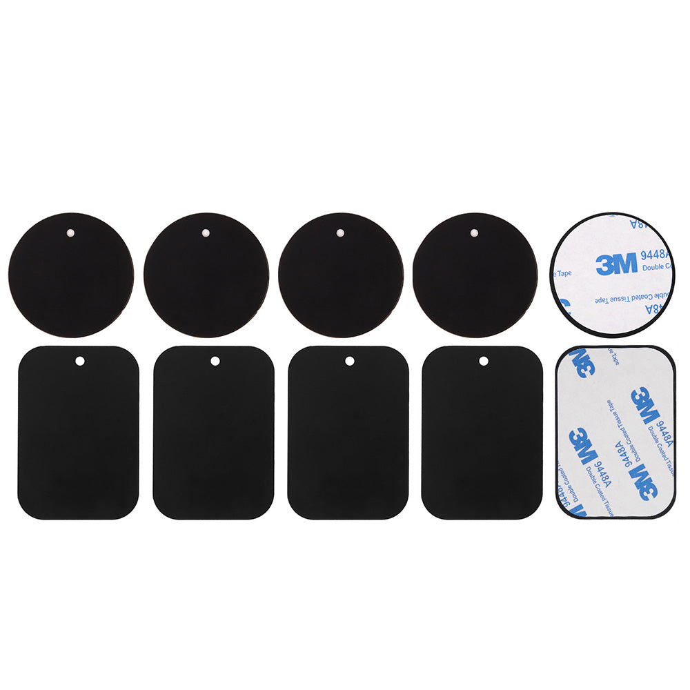 10 Pack Attraction Piece Phone Mount Metal Plates Adhesive Car Holder