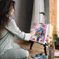 168cm Aluminum Adjustable Artist Field Display Easel Tripod Stand with Storage Bag