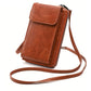 PU Leather Women Pouch Bag Mobile Phone Bag Crossbody Purse Wallet Shoulder Bag