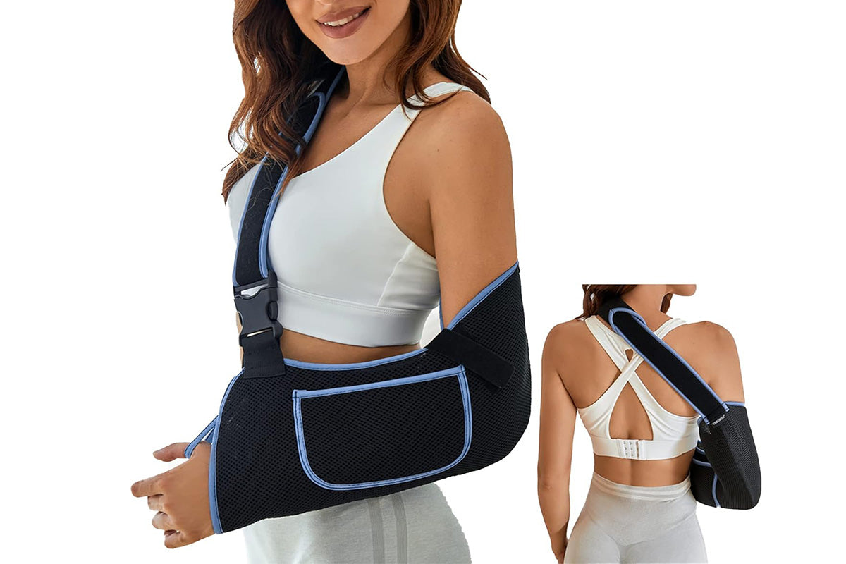Arm Sling Shoulder Immobilizer Cuff Support Brace for Shoulder Injury Left Right Arm