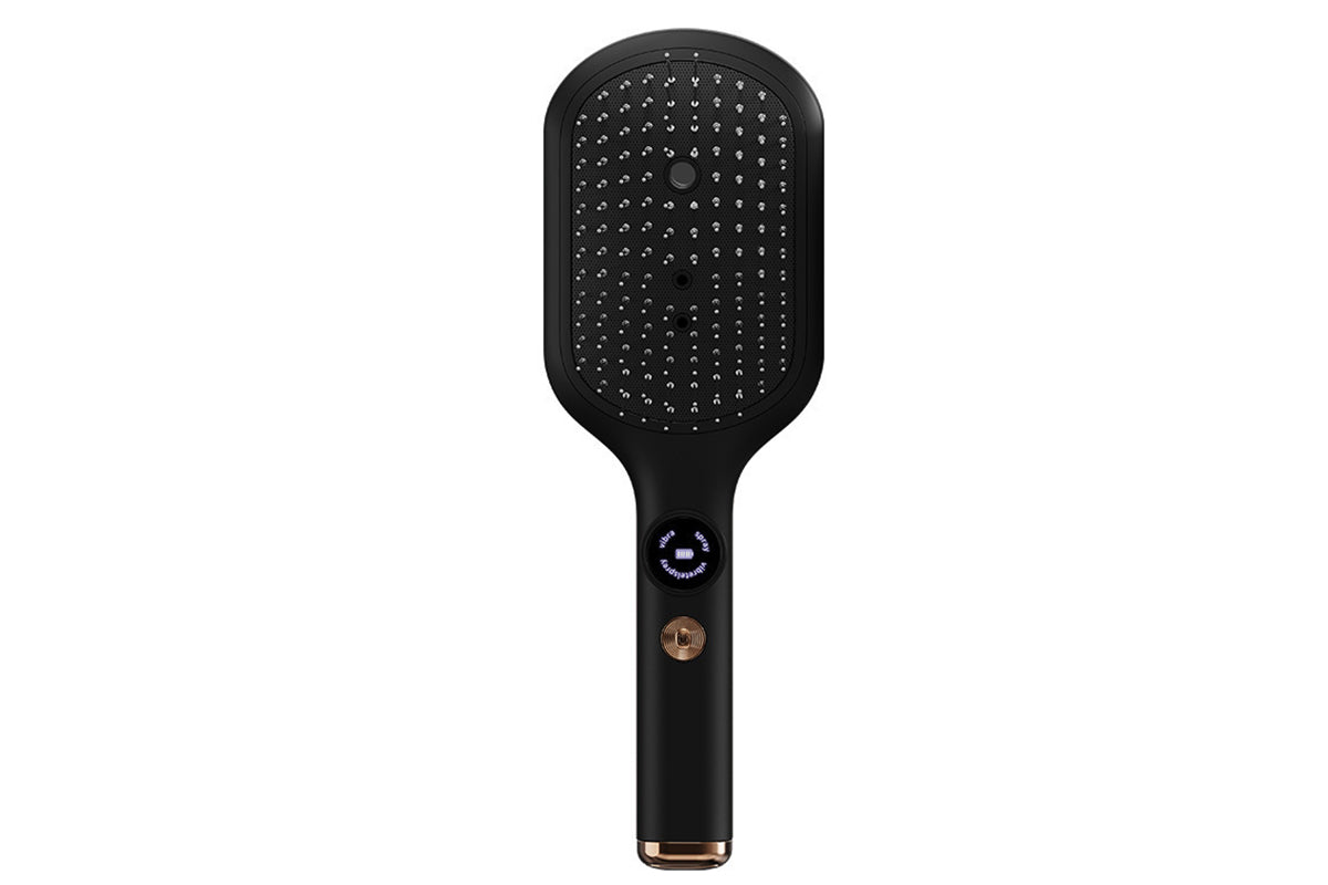 Electric Scalp Massage Comb Spray Vibrating Hair Brush Hair Care Massager