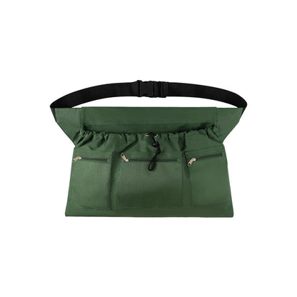 Gardening Apron with Pockets Drawstring Bag for Women and Men