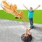 Dinosaur Rocket Launcher Toy Set Outdoor Fun Toys for Boys and Girls Birthday Gift