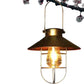 Solar Lantern Hanging Light LED Outdoor Waterproof Yard Patio Garden Decor Lamp